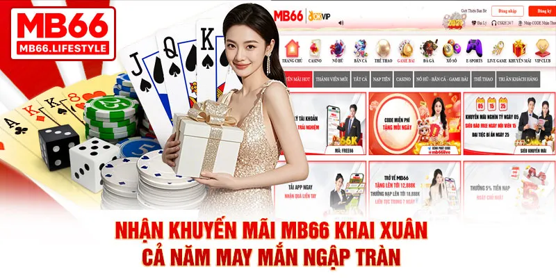 Nhận khuyến mãi MB66 khai xuân ẤT TỴ 2025